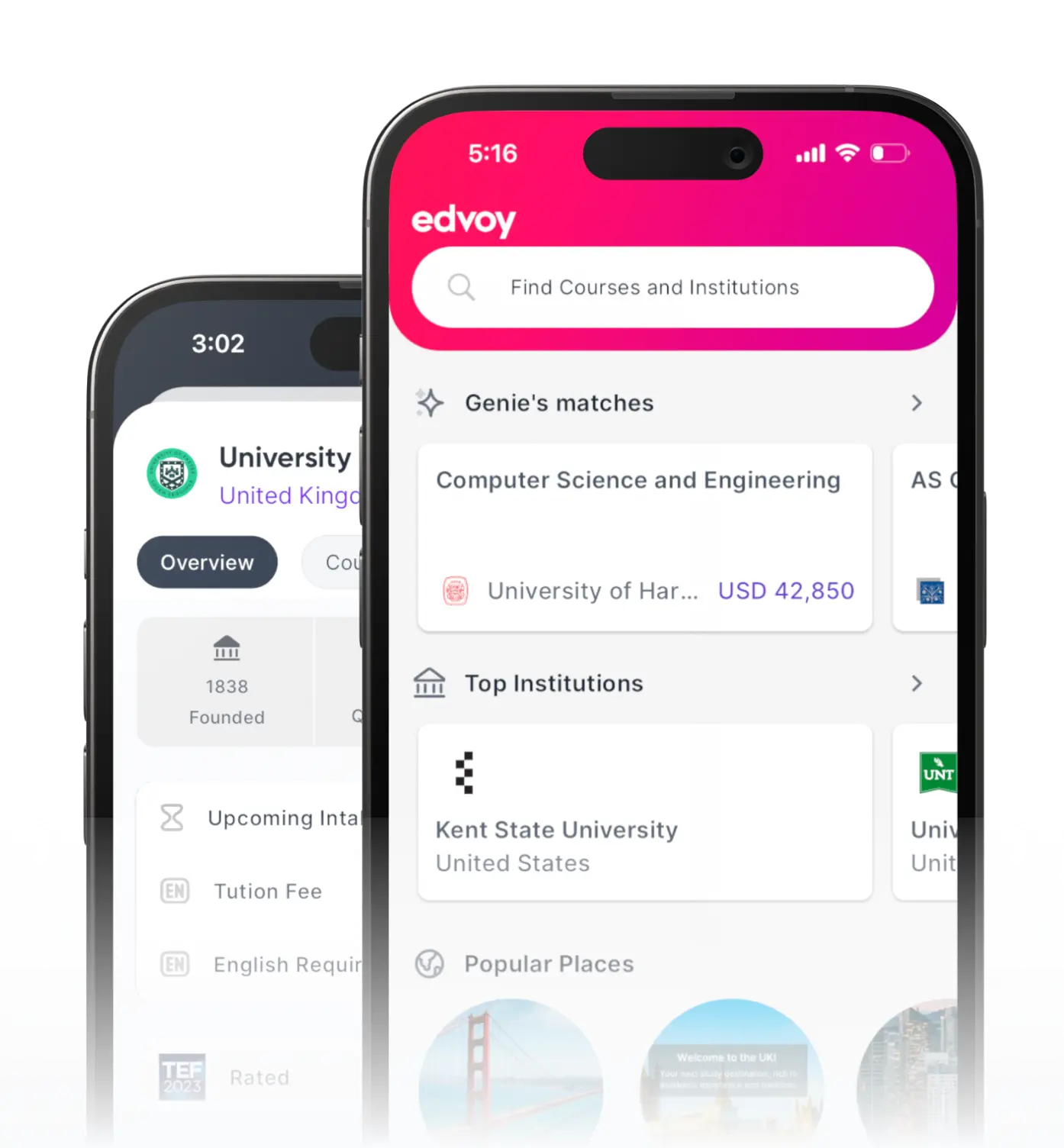 Edvoy’s study abroad app